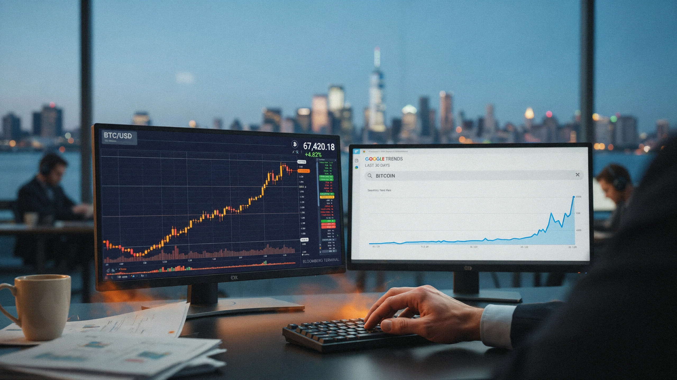Bitcoin Google Trends Breakout: Retail Search Frenzy Hits as BTC Defends $80K Against a 5.045% 10-Year: Structural Liquidity Dynamics