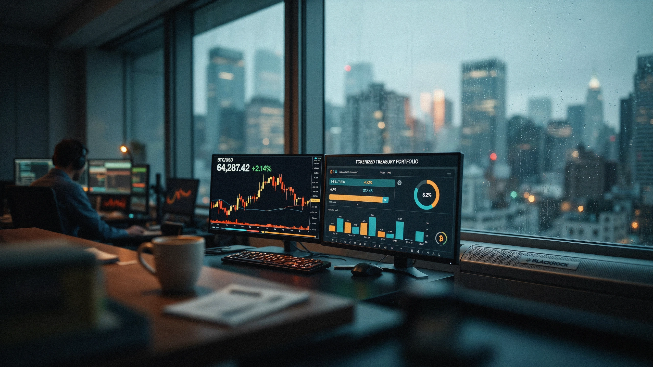 BlackRock's BUIDL Breaks $1B as Wall Street's Tokenized Cash Trade Collides With a 5.045% 10-Year