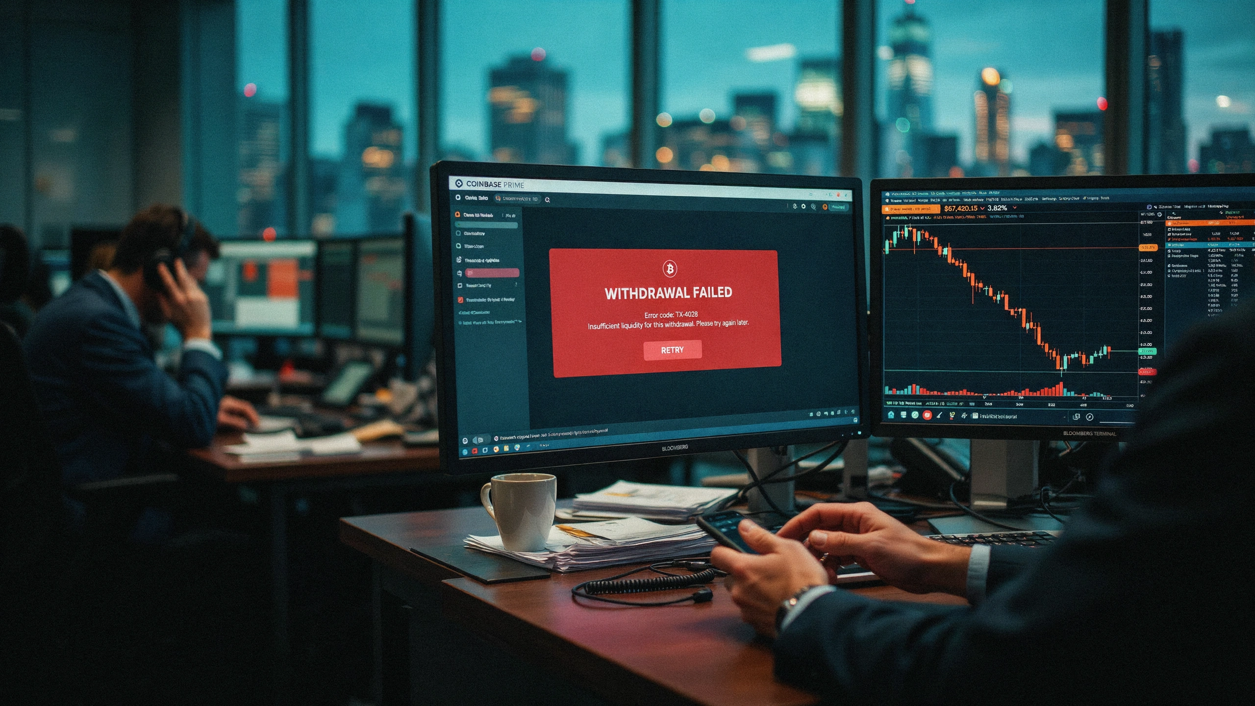 Coinbase Withdrawal Freeze Drains $1.8B in On-Chain Reserves as Base Sequencer Stalls