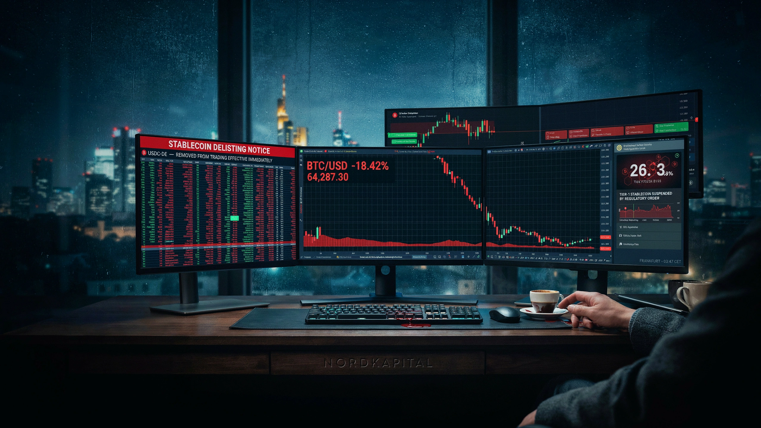Tether Freezes $340M in USDT as MiCA Delisting Wave Collides With a 5.045% 10-Year